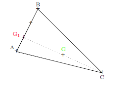 barycentre partiel