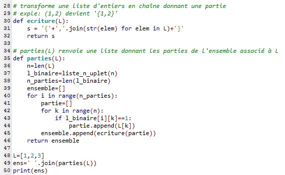 Python, str et listes
