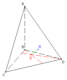 tétraèdre  et orthogonalité